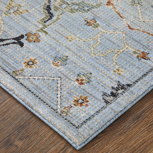 Feizy Melrose 39P4F Blue Green Ivory Area Rug