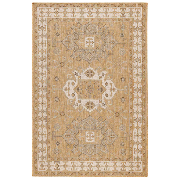 TransOcean Carmel 8409 12 Kilim Sand Rug