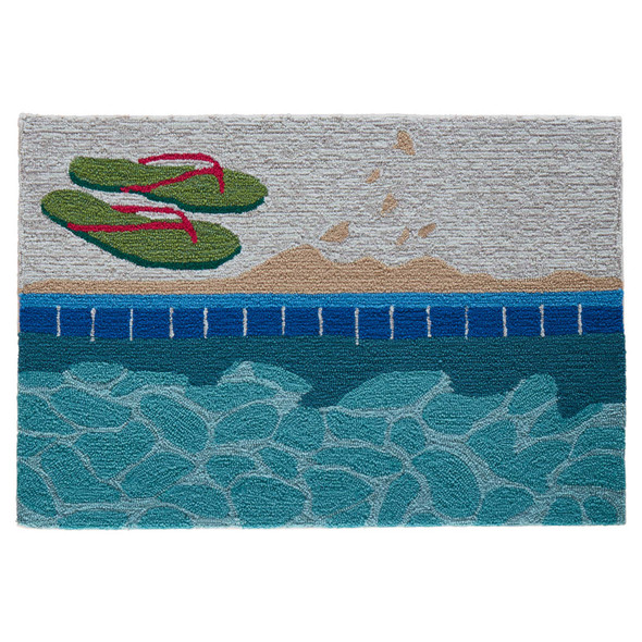 TransOcean Frontporch 4450 03 Poolside Water Rug