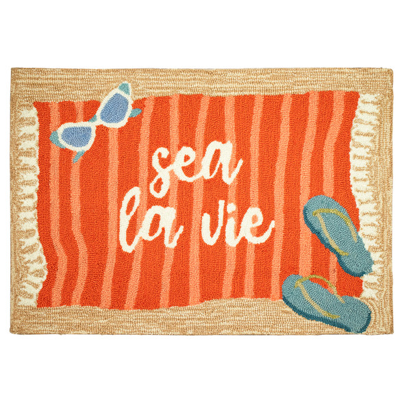 TransOcean Frontporch 4563 12 Sea La Vie Natural Rug
