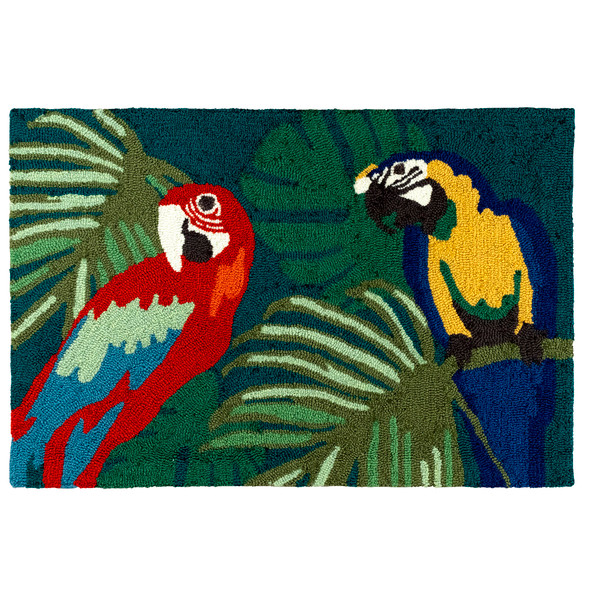 TransOcean Frontporch 4567 44 Parrot Pals Multi Rug