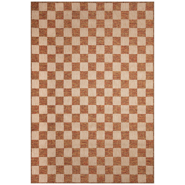 TransOcean Roma 6872 22 Checkerboard Warm Rug