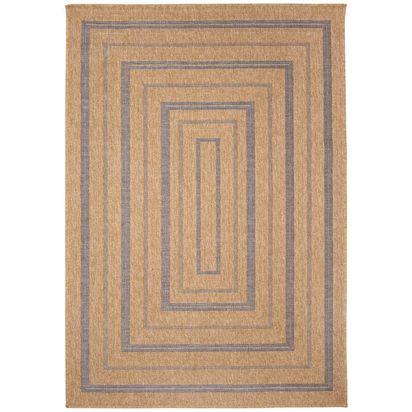 TransOcean Sahara 7185 33 Multi Border Navy Rug
