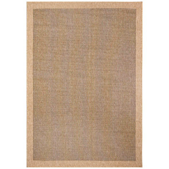 TransOcean Sahara 7190 12 Texture Border Natural Rug