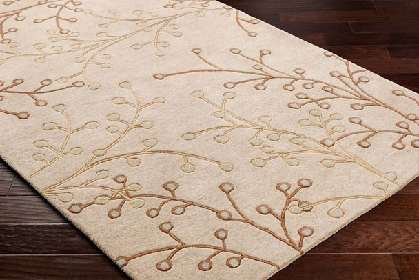 Athena ATH-5008 Tan Pale Blue Rug by LivaBliss