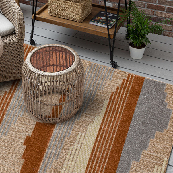 Karastan Cabana R1265 416 Fernandina Multi Rug