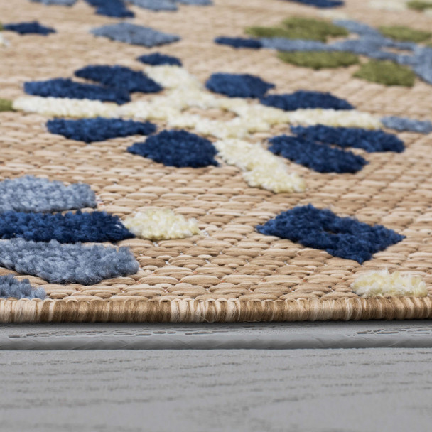 Karastan Cabana R1268 416 Cocoa Beach Multi Rug