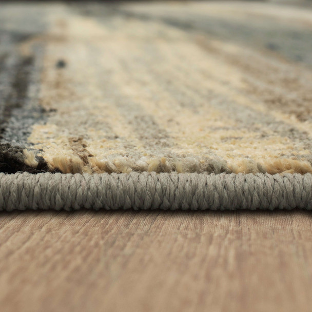 Karastan Elements 92503 50128 Monaco Denim Rug