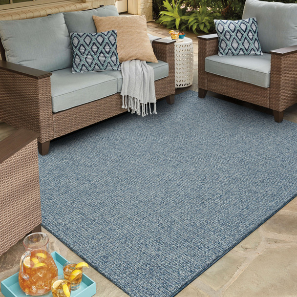 Karastan Lanai By Salt Life R1269 103 Lanai Blue Rug