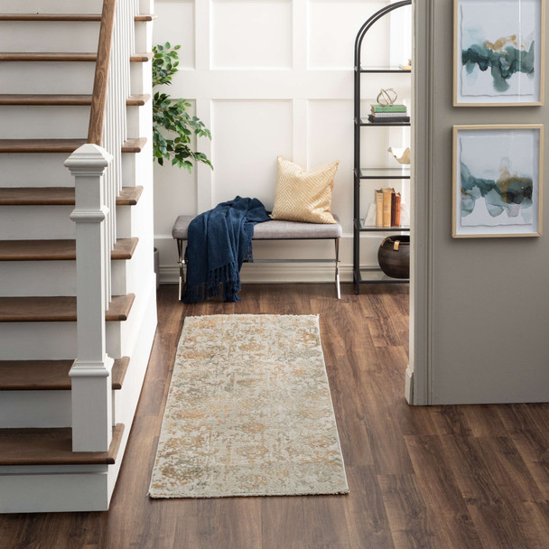 Karastan Memento R1160 245 Reflection Beige Rug