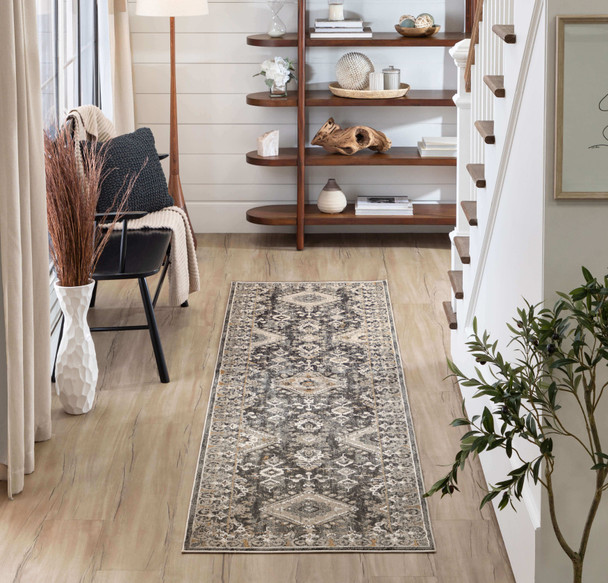 Karastan Windermere R1258 9995 Ravenglass Anthracite Rug