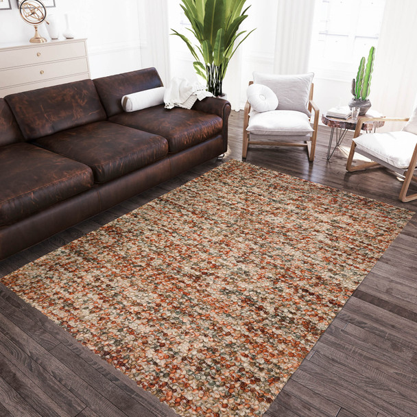 Dalyn Hanu HU1 Paprika Rug