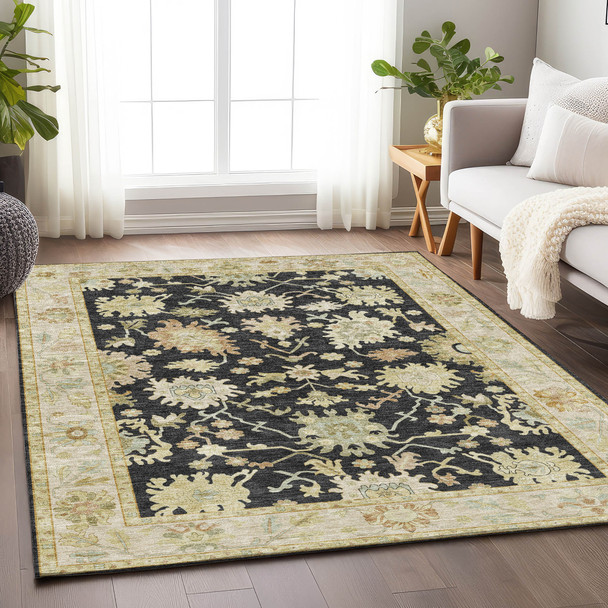 Dalyn Hatay HY2 Black Rug