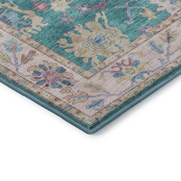 Dalyn Hatay HY7 Teal Rug