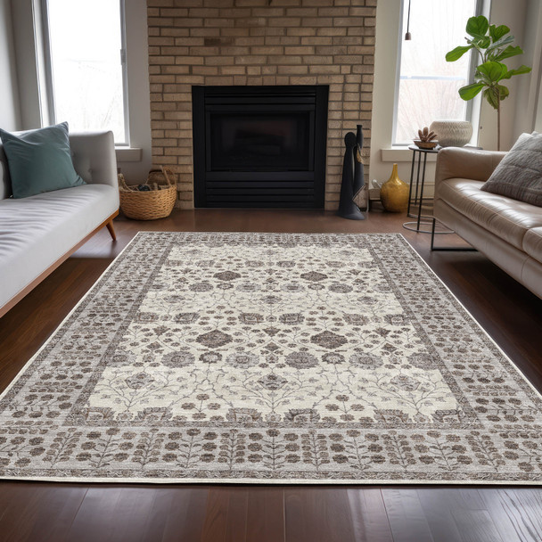 Dalyn Hatay HY8 Ivory Rug
