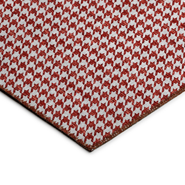 Dalyn Hinton HN1 Red Rug