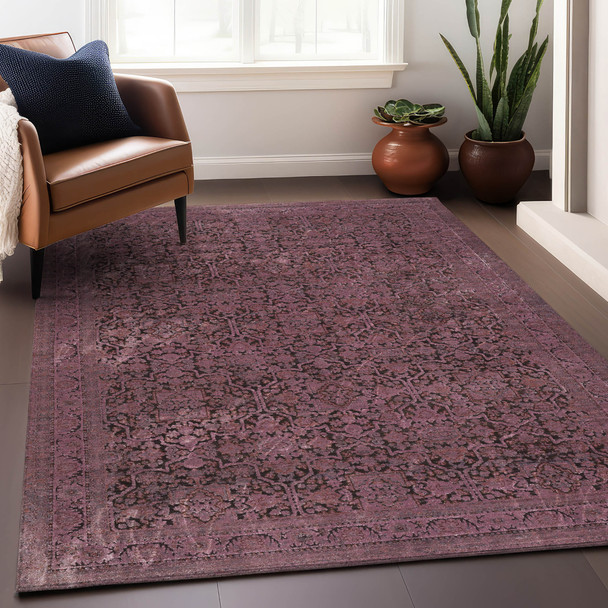 Dalyn Vizcia VZ2 Plum Rug