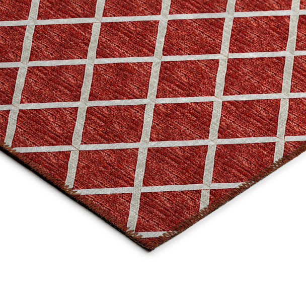 Dalyn York YO1 Red Rug