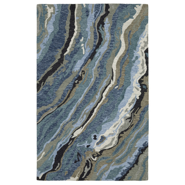 Oriental Weavers Kipton KIP03 Blue Rug