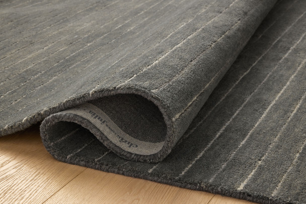 Chris Loves Julia x Loloi Henry HEY-01 Charcoal Ivory Rug