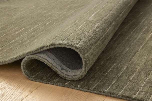 Chris Loves Julia x Loloi Henry HEY-01 Olive Ivory Rug