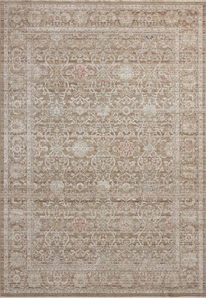 Chris Loves Julia x Loloi Ida IDA-03 Bark Multi Rug