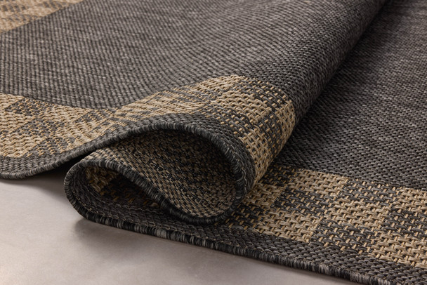 Chris Loves Julia x Loloi Providence PRC-01 Charcoal Natural Rug