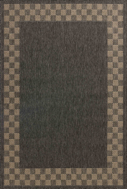 Chris Loves Julia x Loloi Providence PRC-01 Charcoal Natural Rug