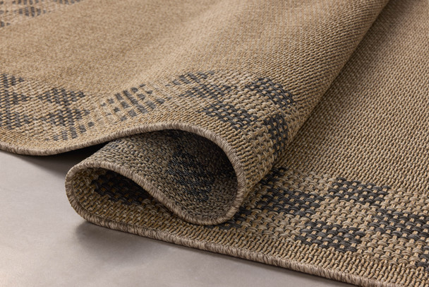 Chris Loves Julia x Loloi Providence PRC-01 Natural Charcoal Rug