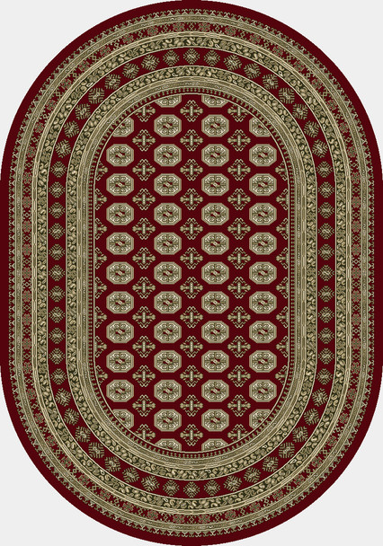 Dynamic Ancient Garden 57102-1293 Red Beige Rug