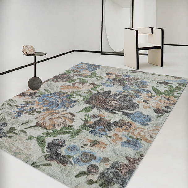 Dynamic Daisy 9080-199 Ivory Multi Rug