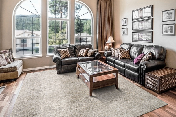 Dynamic Dharma 12043-899 Beige Multi Rug