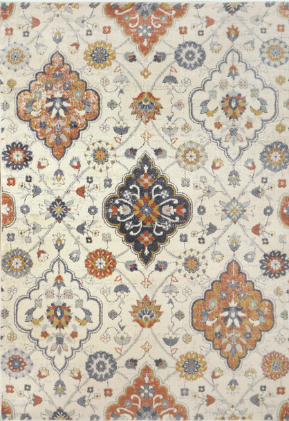 Dynamic Mabel 4091-199 Ivory Multi Rug