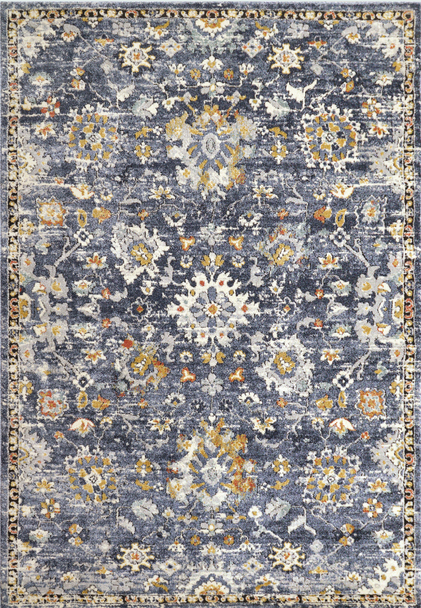 Dynamic Mabel 4092-599 Navy Multi Rug