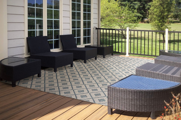 Dynamic Melissa 4232-950 Grey Blue Rug