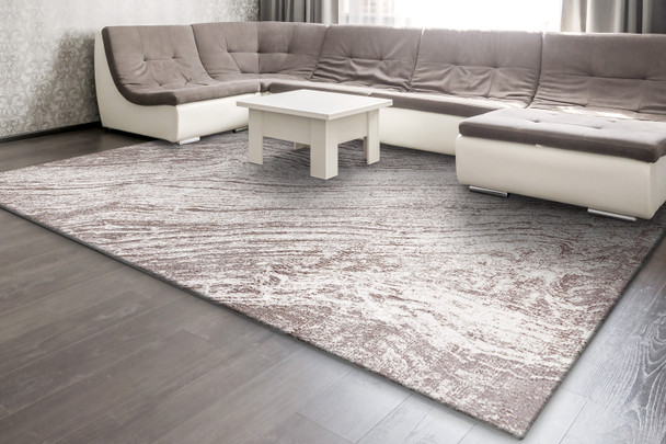Dynamic Obsession 9537-180 Cream Taupe Rug