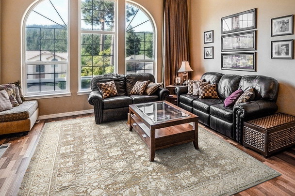 Dynamic Octo 6901-199 Cream Multi Rug