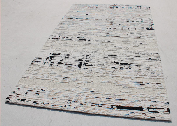 Dynamic Trono 5480-910 Black White Rug
