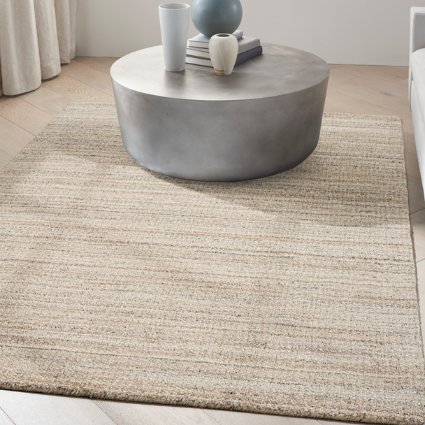 Nourison Calvin Klein CK040 Abrash ABA01 Ivory Grey Rug