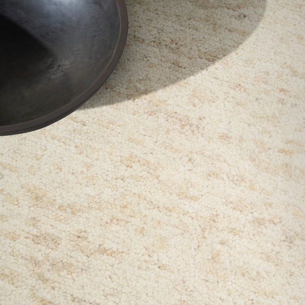 Nourison Calvin Klein CK042 Billows BIL01 Ivory Beige Rug