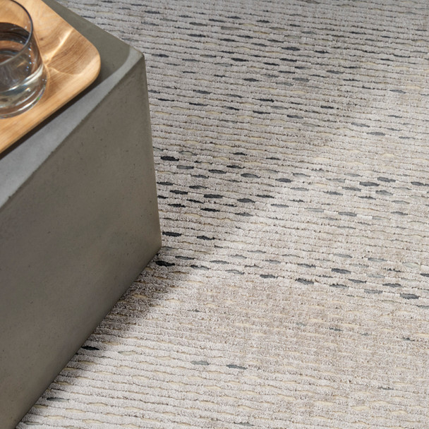 Nourison Calvin Klein Valley VLL01 Silver Rug