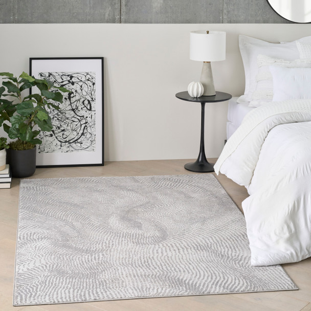 Nourison DKNY Central Park West CEP01 Grey Rug