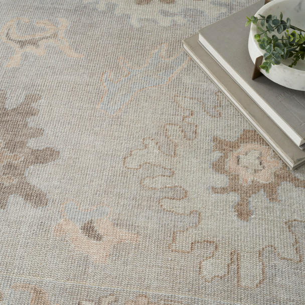 Nourison Home Aldora ALD15 Silver Blue Rug