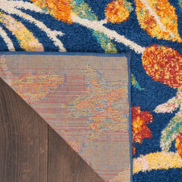 Nourison Home Allur ALR09 Navy Multicolor Rug