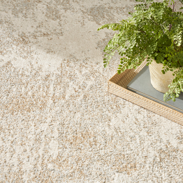 Nourison Home Ambiance AMI03 Ivory Silver Rug