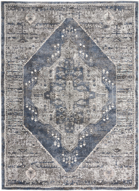 Nourison Home American Manor AMR02 Blue Rug