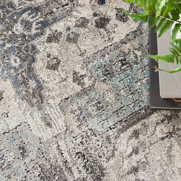 Nourison Home American Manor AMR02 Grey Rug