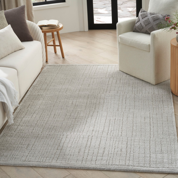Nourison Home Andes AND06 Silver Rug