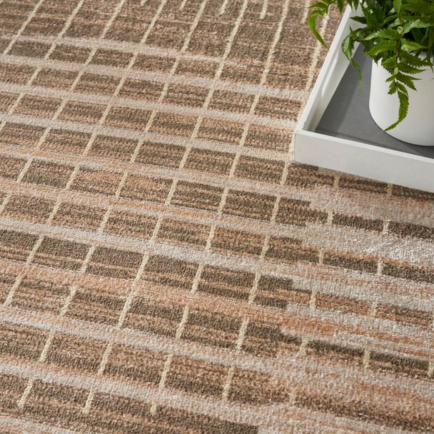 Nourison Home Astra Machine Washable ASW03 Latte Rug