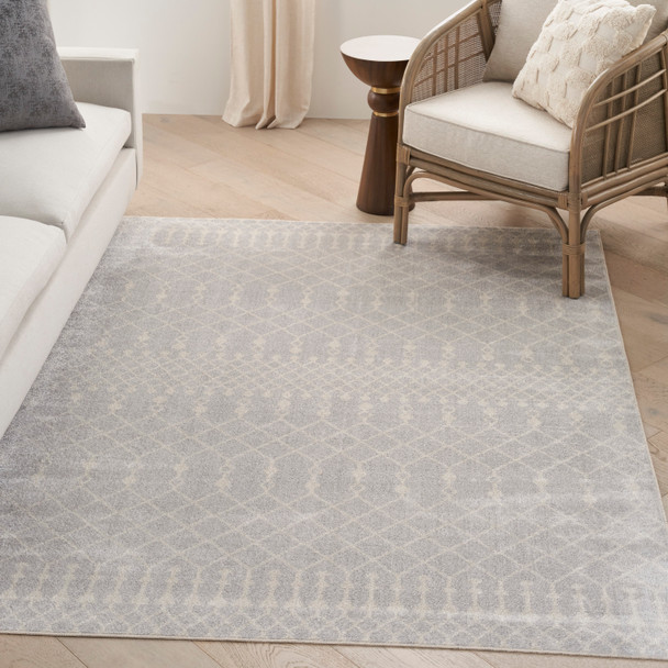 Nourison Home Astra Machine Washable ASW10 Grey Rug